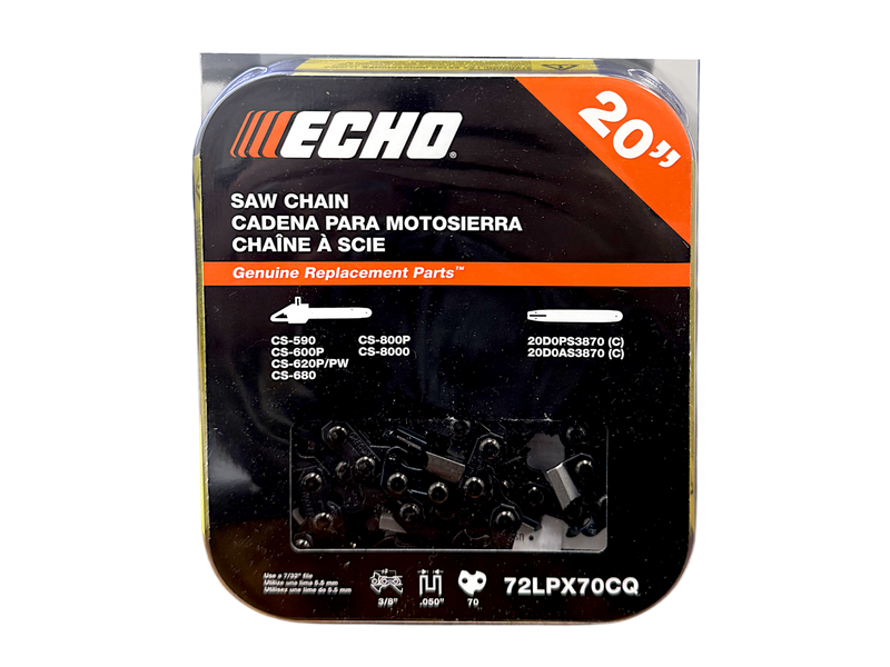 Load image into Gallery viewer, ECHO 20 Inch Chainsaw Chain 72LPX70CQ