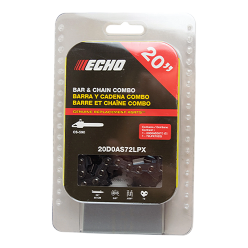 Load image into Gallery viewer, ECHO CS 590 20 inch Bar and Chain Combo 20D0AS72LPX