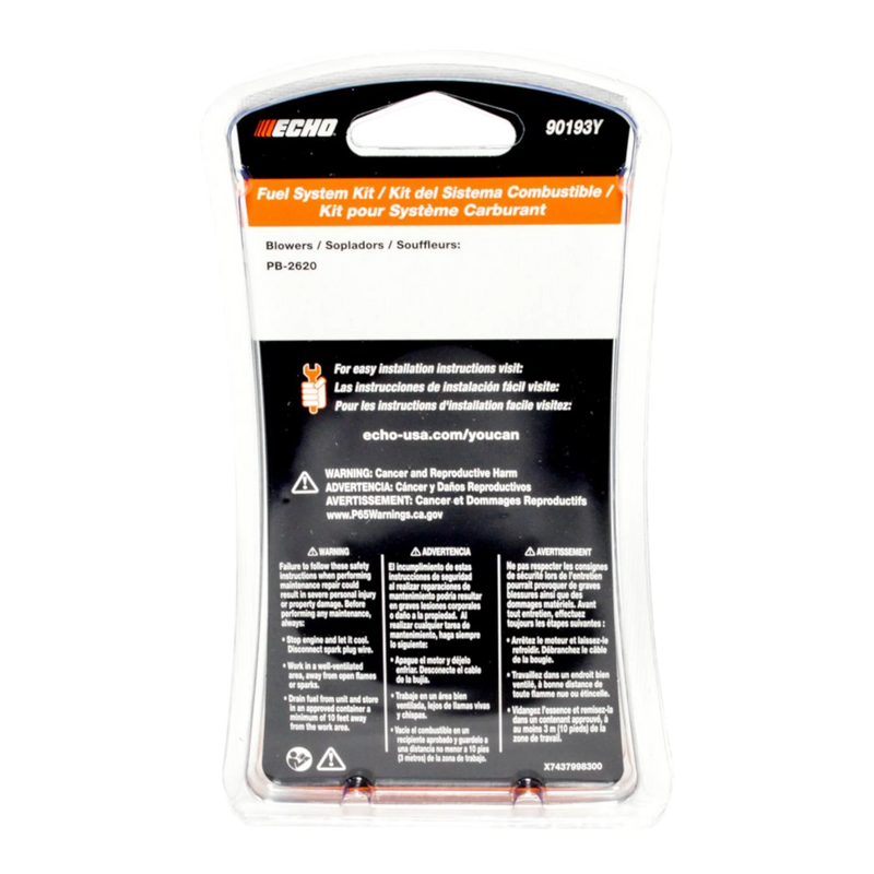 Load image into Gallery viewer, ECHO PB 2620 Blower Fuel Line Kit 90193Y