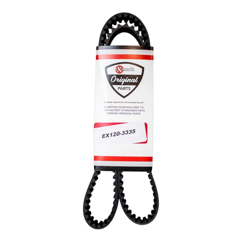 Load image into Gallery viewer, Exmark 120-3335-SL OEM Synchronous Deck Belt with Sleeve for Commercial Mowers