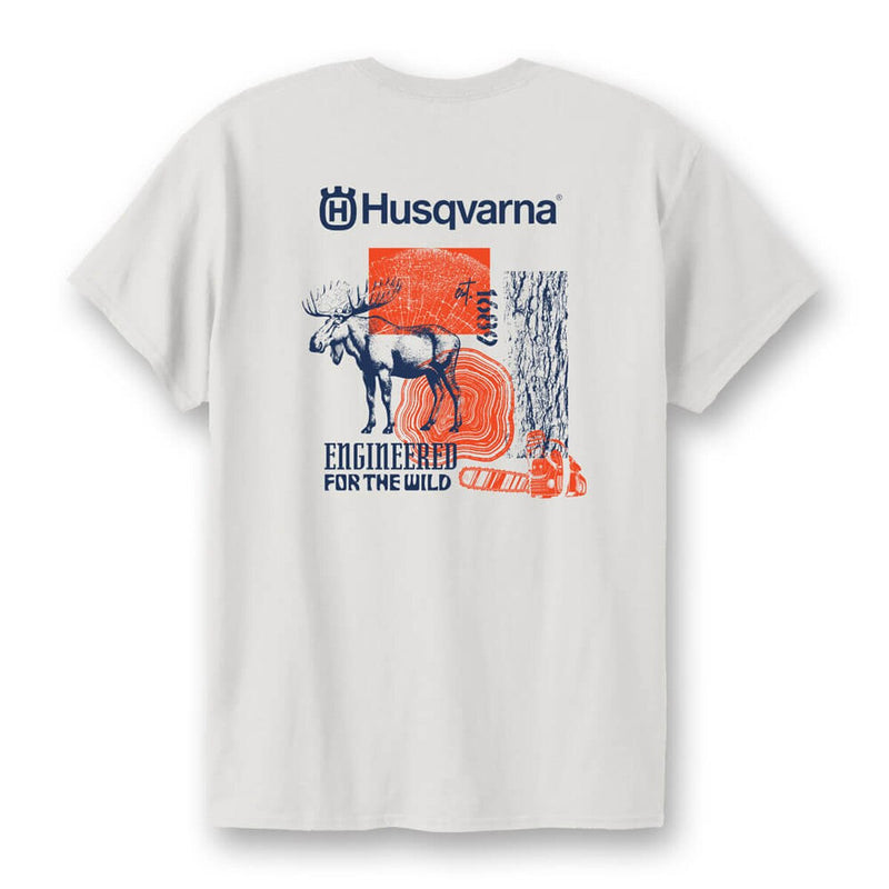 Load image into Gallery viewer, Husqvarna Shirt Collage Moose Design