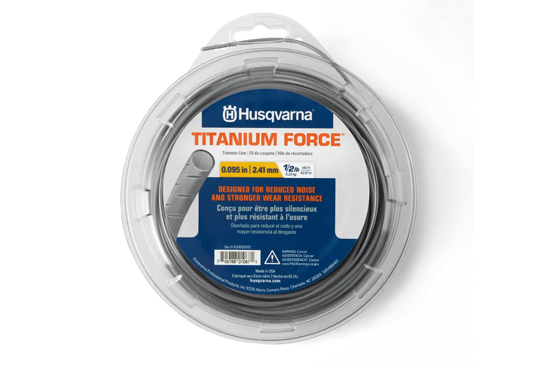 Load image into Gallery viewer, Husqvarna Trimmerline Titanium Force .095 5lb 639005109 OEM