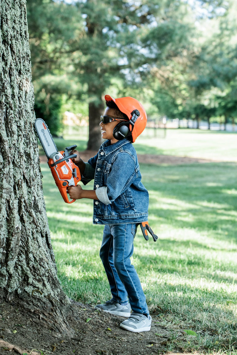 Load image into Gallery viewer, Husqvarna 550XP Toy Chainsaw and PPE Kit
