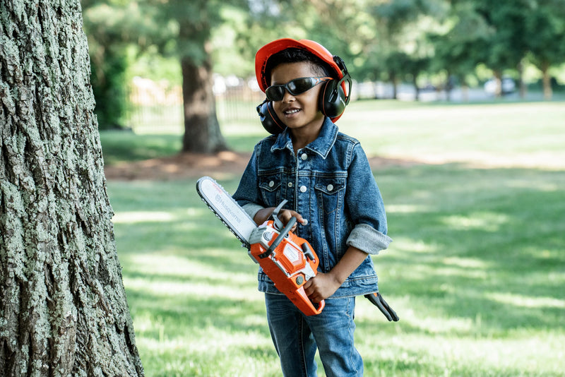 Load image into Gallery viewer, Husqvarna 550XP Toy Chainsaw and PPE Kit