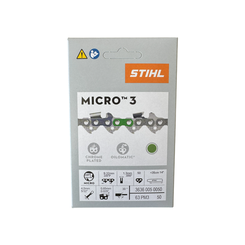 Load image into Gallery viewer, Stihl 14 inch Chain 63 PM3 50 OEM