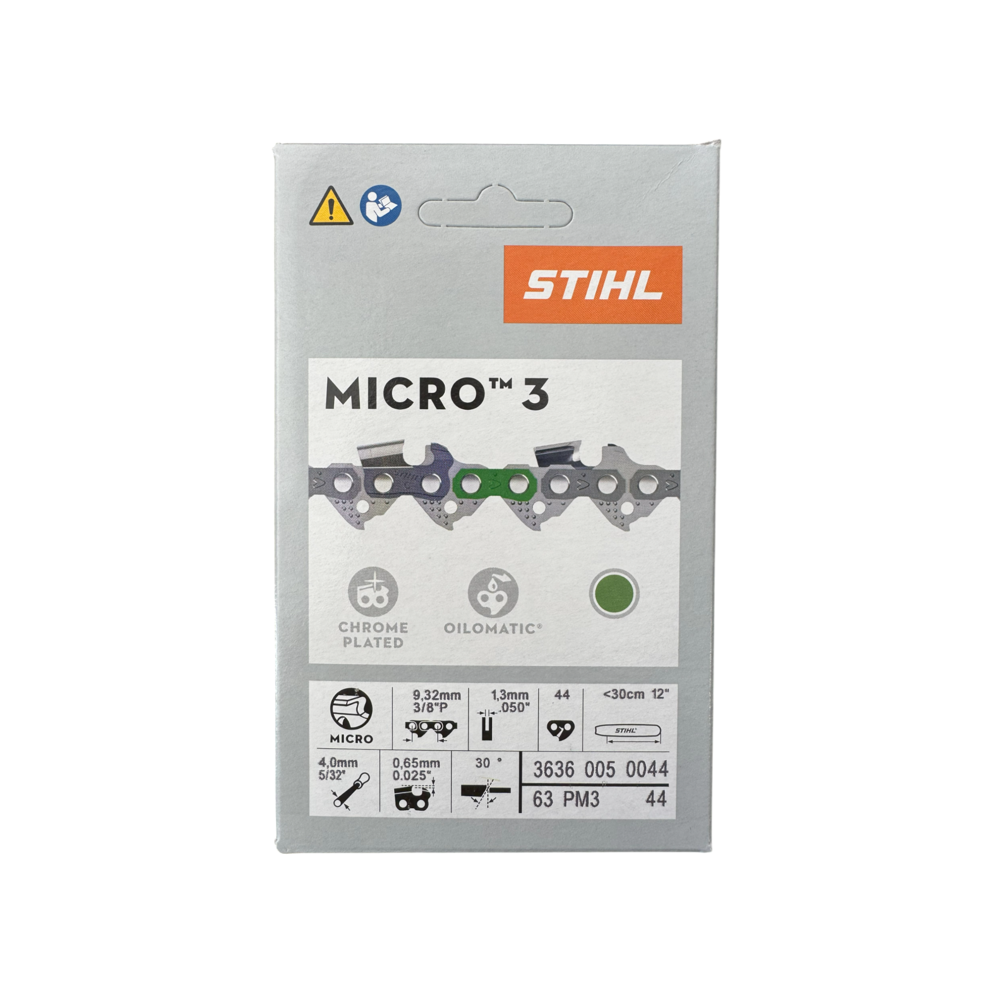 STIHL 12 inch Chain 63 PM3 44 OEM – My Parts Store