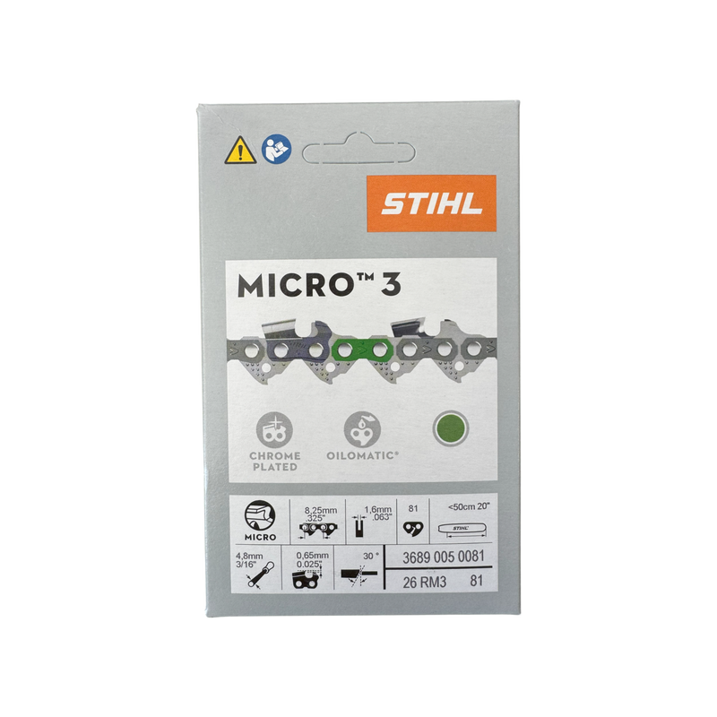 Load image into Gallery viewer, Stihl 20 inch Chain 26 RM3 81 OEM