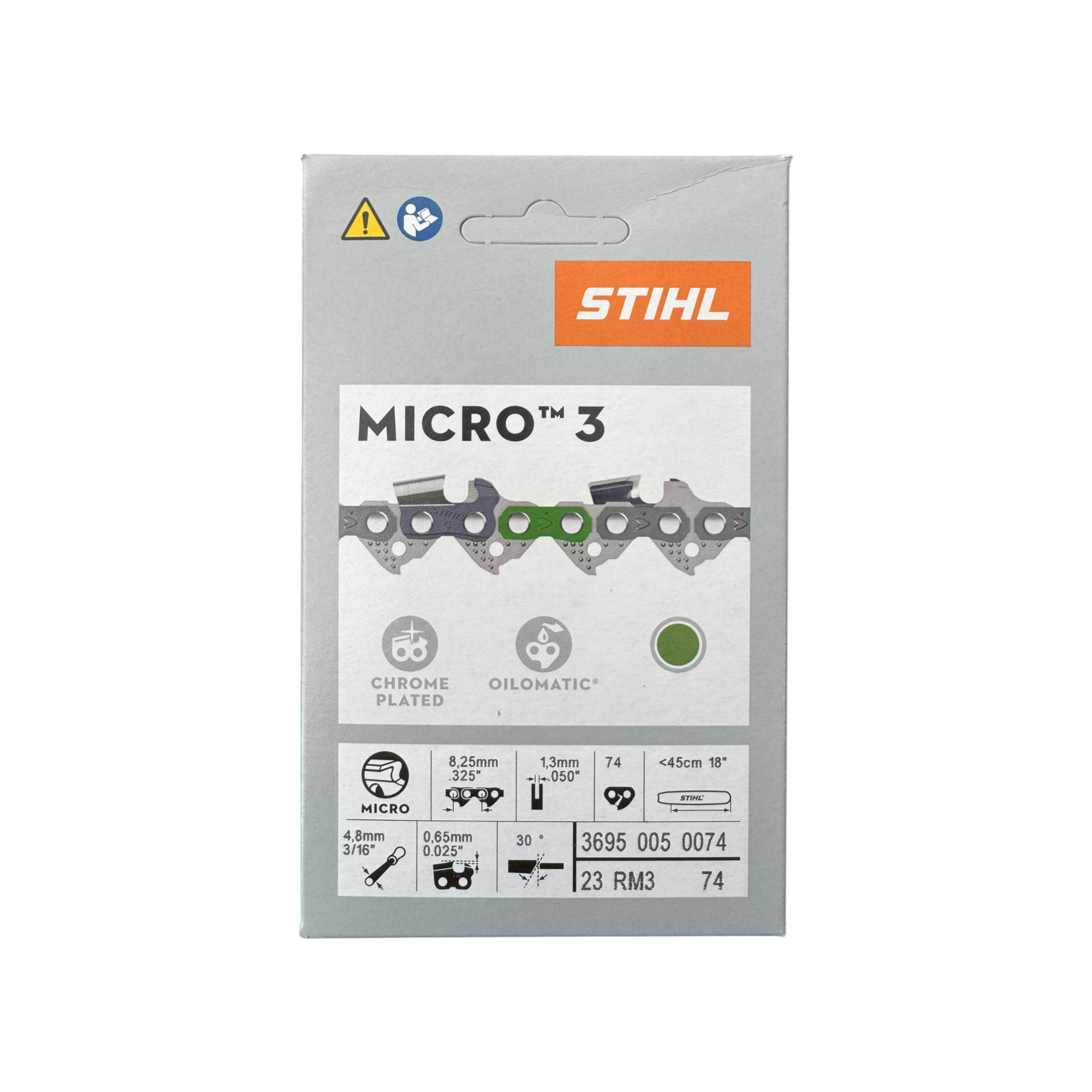 STIHL 18 inch Chain 23 RM3 74 OEM – My Parts Store
