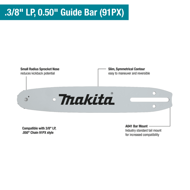 Load image into Gallery viewer, Makita 14 inch Chainsaw Bar E-00088