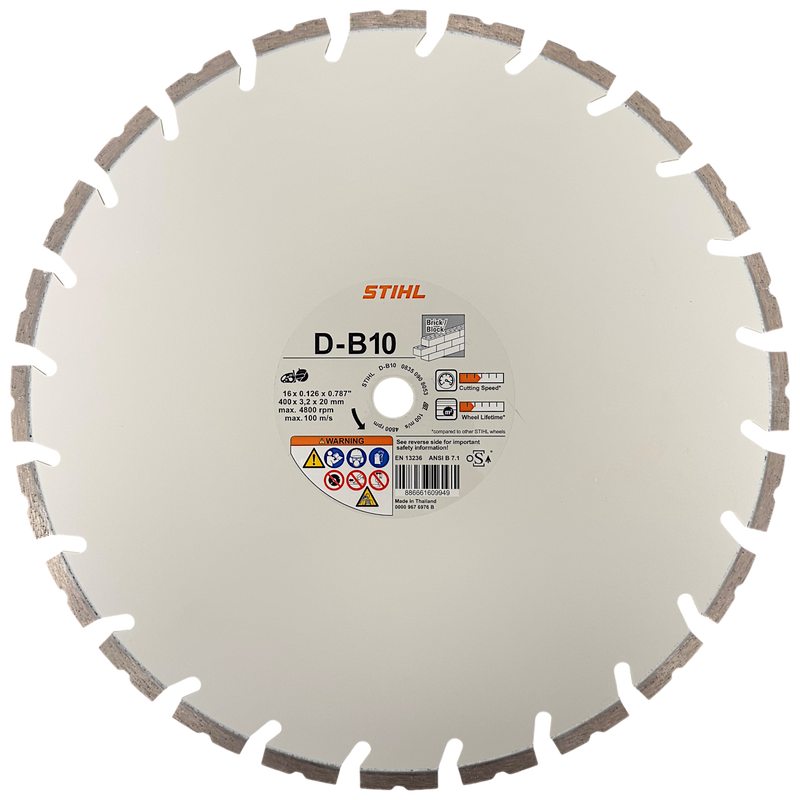 Load image into Gallery viewer, STIHL Concrete Saw Blade D-B10 Diamond Wheel 16"