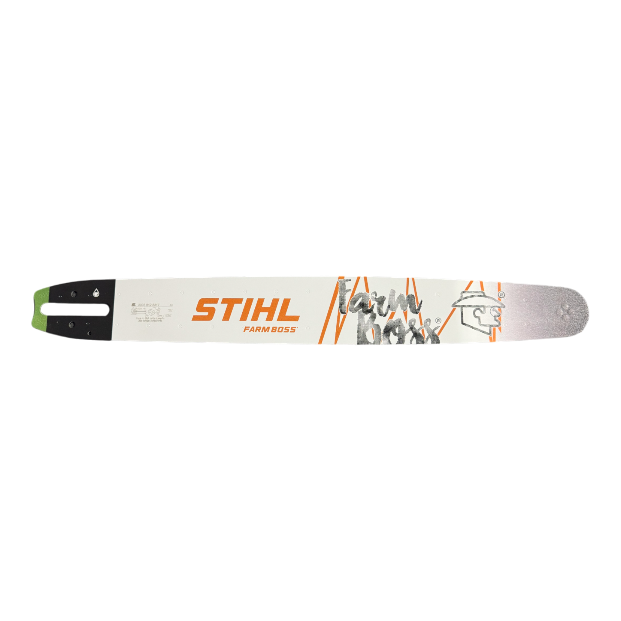 STIHL 18 inch Chainsaw Bar 3003 812 3317 OEM – My Parts Store