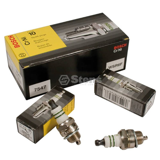 Bosch Spark Plug 7547/WSR6F Stens 130-124 Default Title