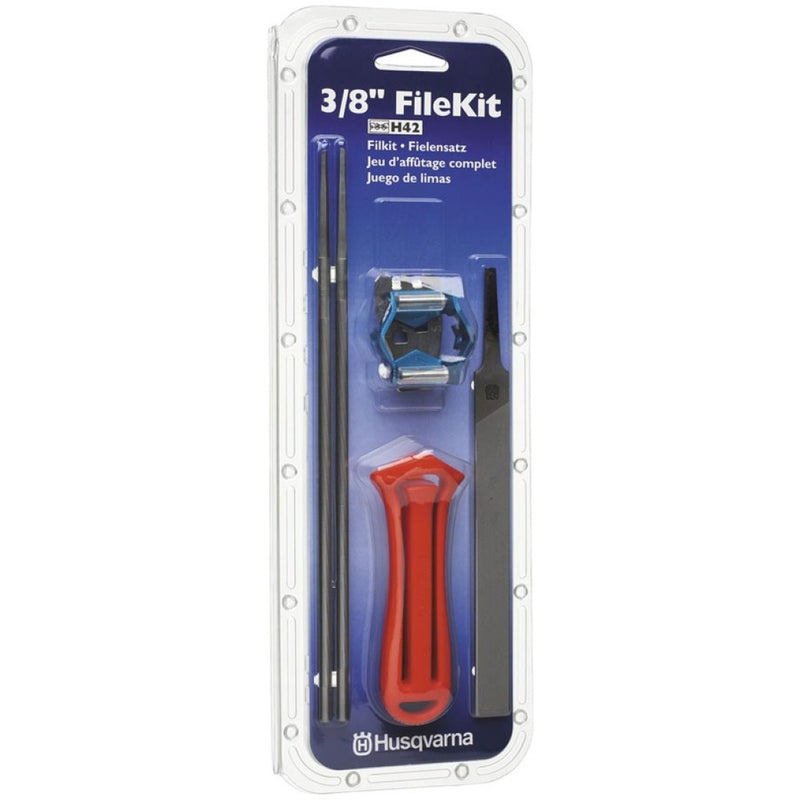 Load image into Gallery viewer, Husqvarna Chainsaw File Kit 3/8"
H42, H45, H46, H47, H47S, H48, H48S, H51, H54, H80, H81, H50 OEM 531300081 Default Title