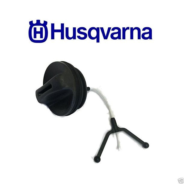 Load image into Gallery viewer, Husqvarna Fuel/Oil Tank Cap Fits Model 460 Rancher OEM 537215207 Default Title