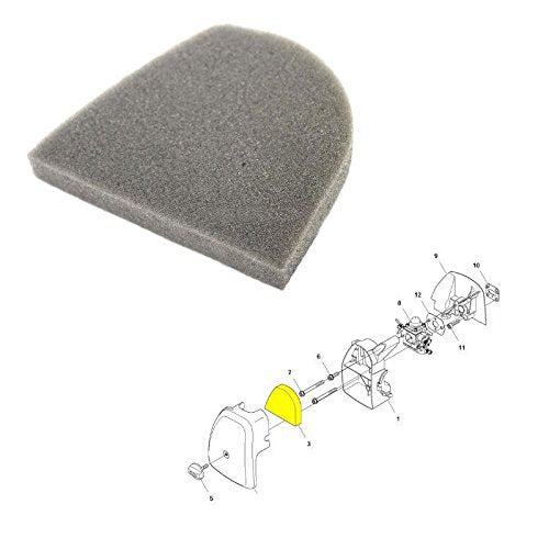 Load image into Gallery viewer, Husqvarna Air Filter Fits Model 122C, 129C, 129L/LDX, 325L, 129R/RJ, 329L OEM 574242701 Default Title