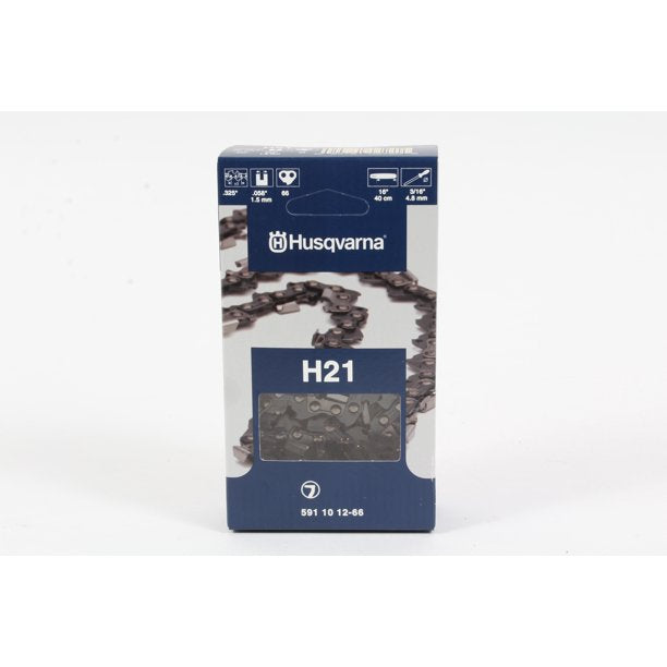 Load image into Gallery viewer, Husqvarna Chainsaw Chain Loop H21-66 16" .325, .058 66 Chisel OEM 591101266 Default Title
