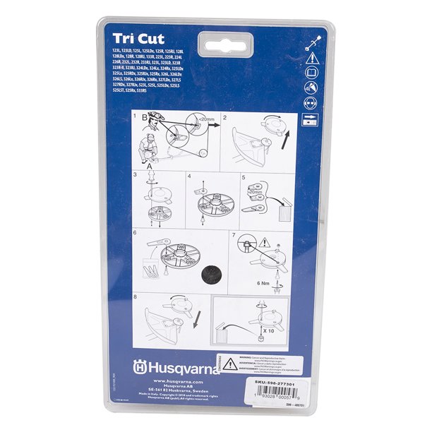 Load image into Gallery viewer, Husqvarna Tri-Cut Head OEM 596277301 Default Title