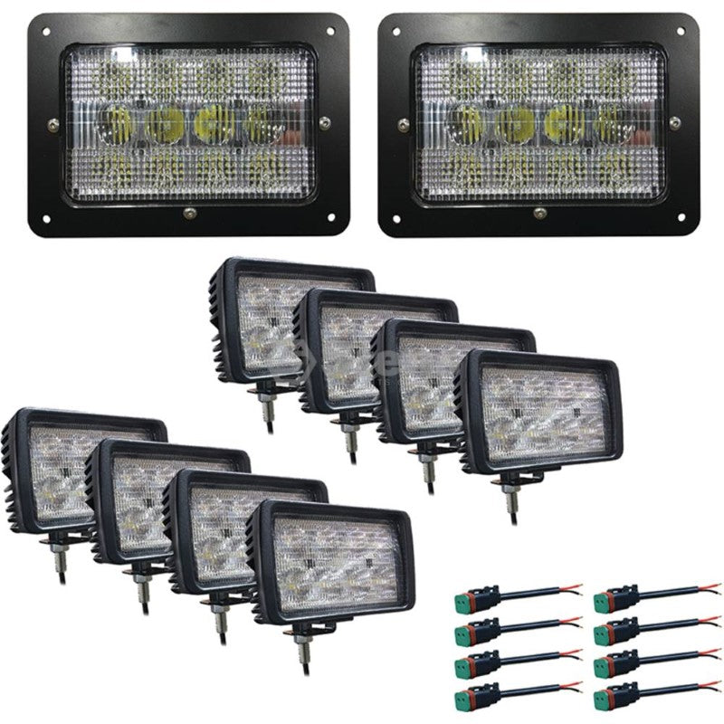Load image into Gallery viewer, Tiger Lights Complete LED Light Kit Case/IH Steiger 4wd Stens CASEKIT-6 Default Title