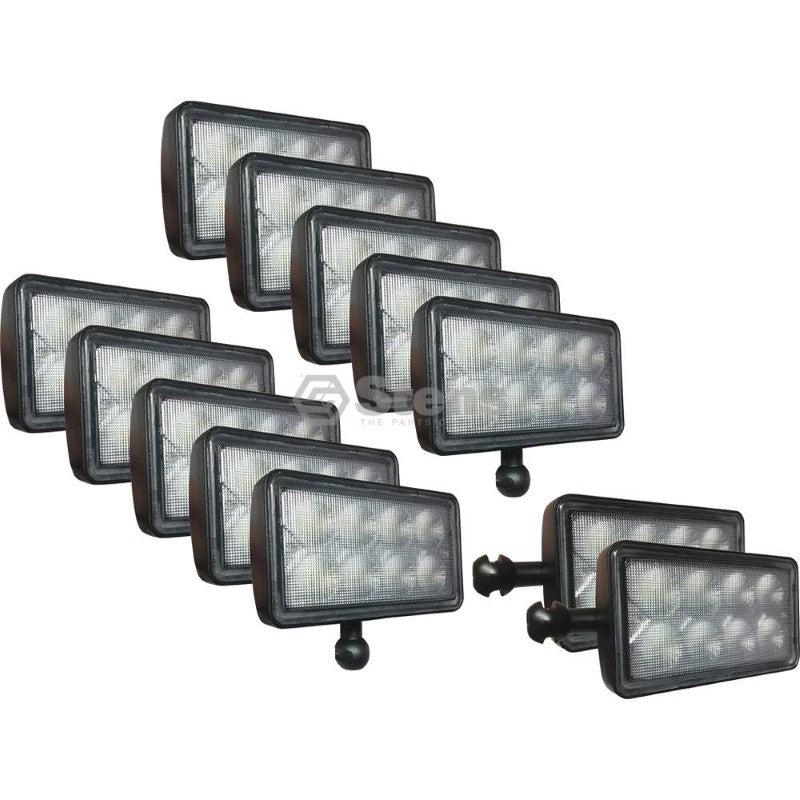 Load image into Gallery viewer, Tiger Lights LED Tractor Light Kit John Deere 8000 Series Stens JDKIT-1 Default Title
