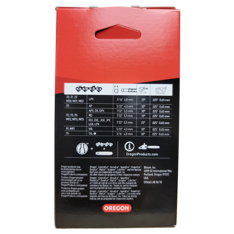 Load image into Gallery viewer, Oregon 12 inch Chain 91VXL044G