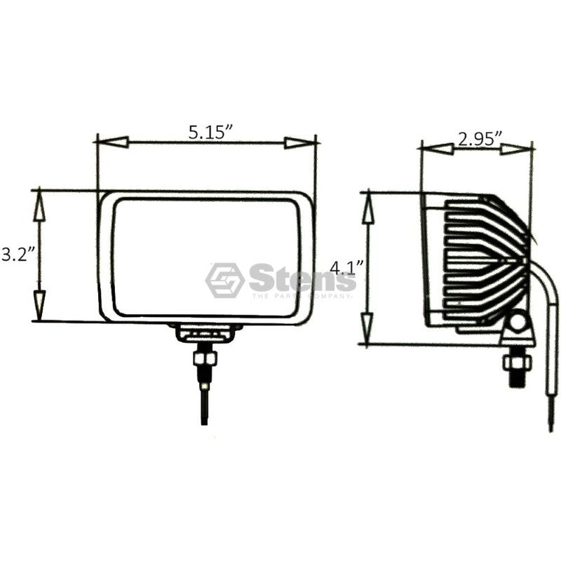 Load image into Gallery viewer, Tiger Lights LED Tractor Light Stens TL3030 Default Title