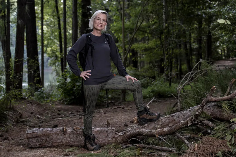 Load image into Gallery viewer, Husqvarna GRÖN Printed Leggings