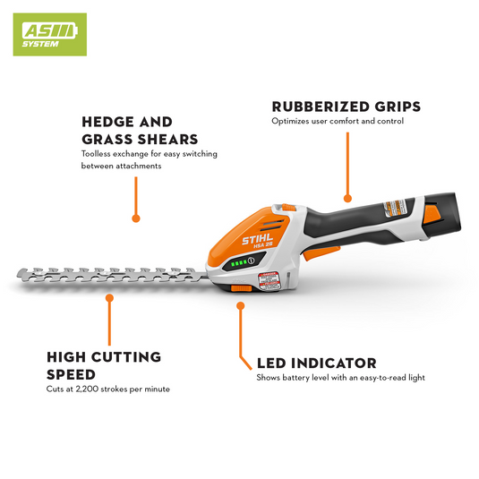 STIHL HSA 26 Battery Hedge Trimmer 