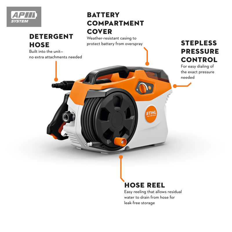 Load image into Gallery viewer, STIHL REA 100 Plus Battery Pressure Washer
