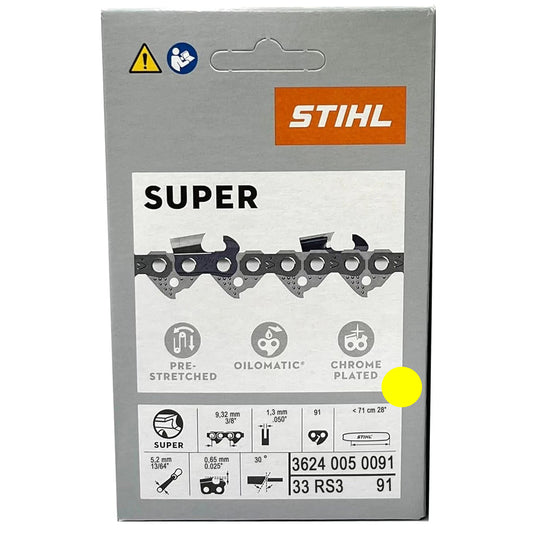 STIHL 28 Inch Chain 33 RS 91 OEM