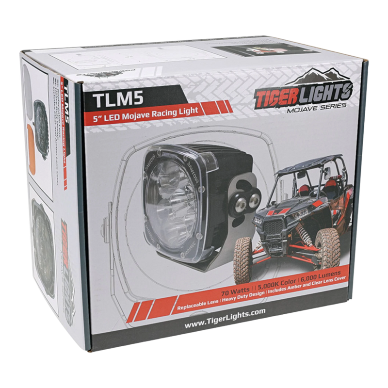 Load image into Gallery viewer, 5 inch Mojave Series LED Racing Light Tiger Lights TLM5
