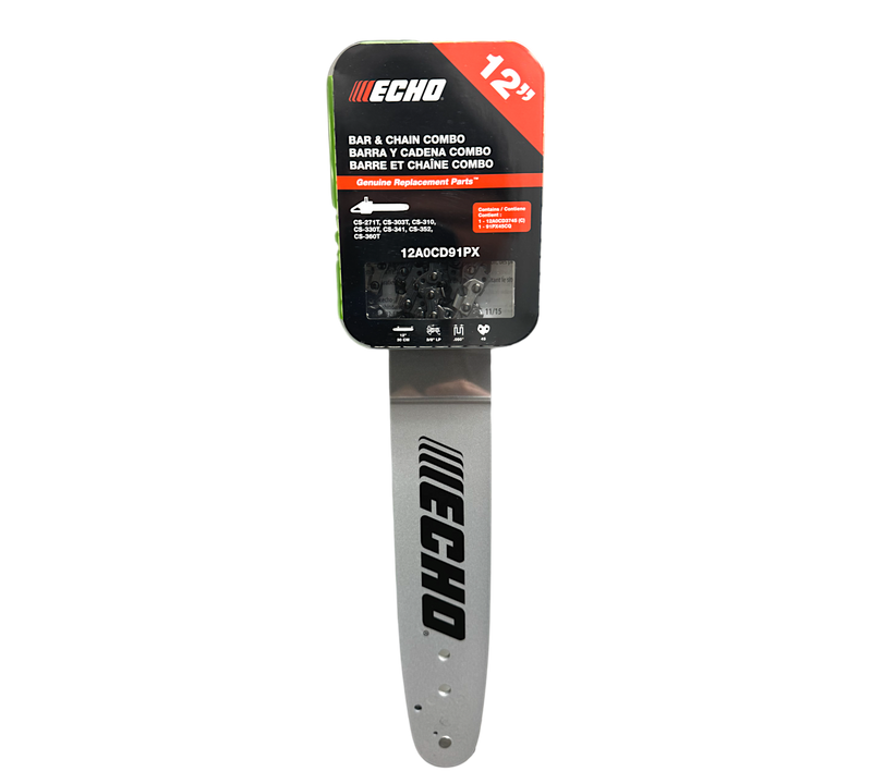 Load image into Gallery viewer, ECH 12 inch Bar &amp; Chain Combo Pack 12A0CD91PX

