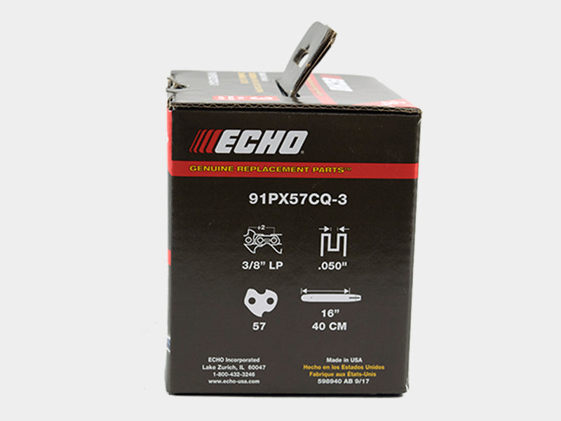 Load image into Gallery viewer, ECHO 16 Inch Chainsaw Chain 91PX57CQ 3 Pack 
