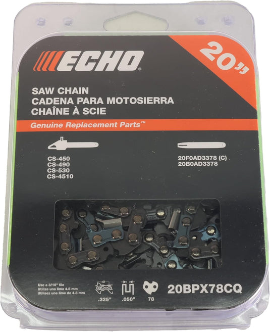 ECHO 20 Inch Chainsaw Chain 20BPX78CQ OEM