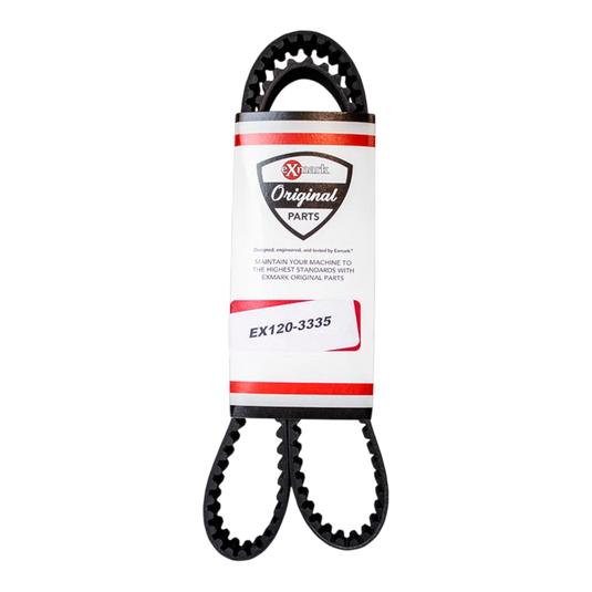 Exmark 120-3335-SL OEM Synchronous Deck Belt with Sleeve for Commercial Mowers