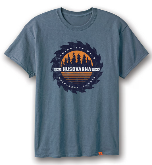 Husqvarna Shirt Blue Gear