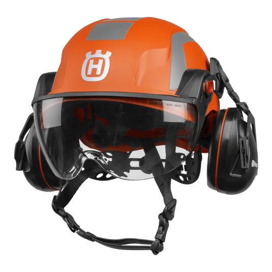 buy husqvarna motorcycle helmets Husqvarna Spire Arborist Helmet – My Parts Store