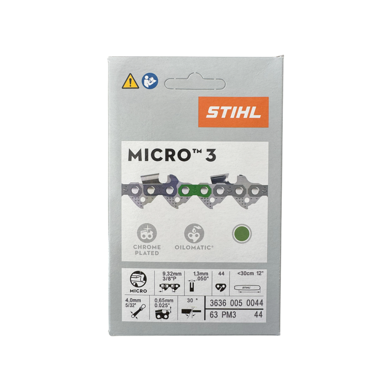 Load image into Gallery viewer, Stihl 12 inch Chain 63 PM3 44 OEM
