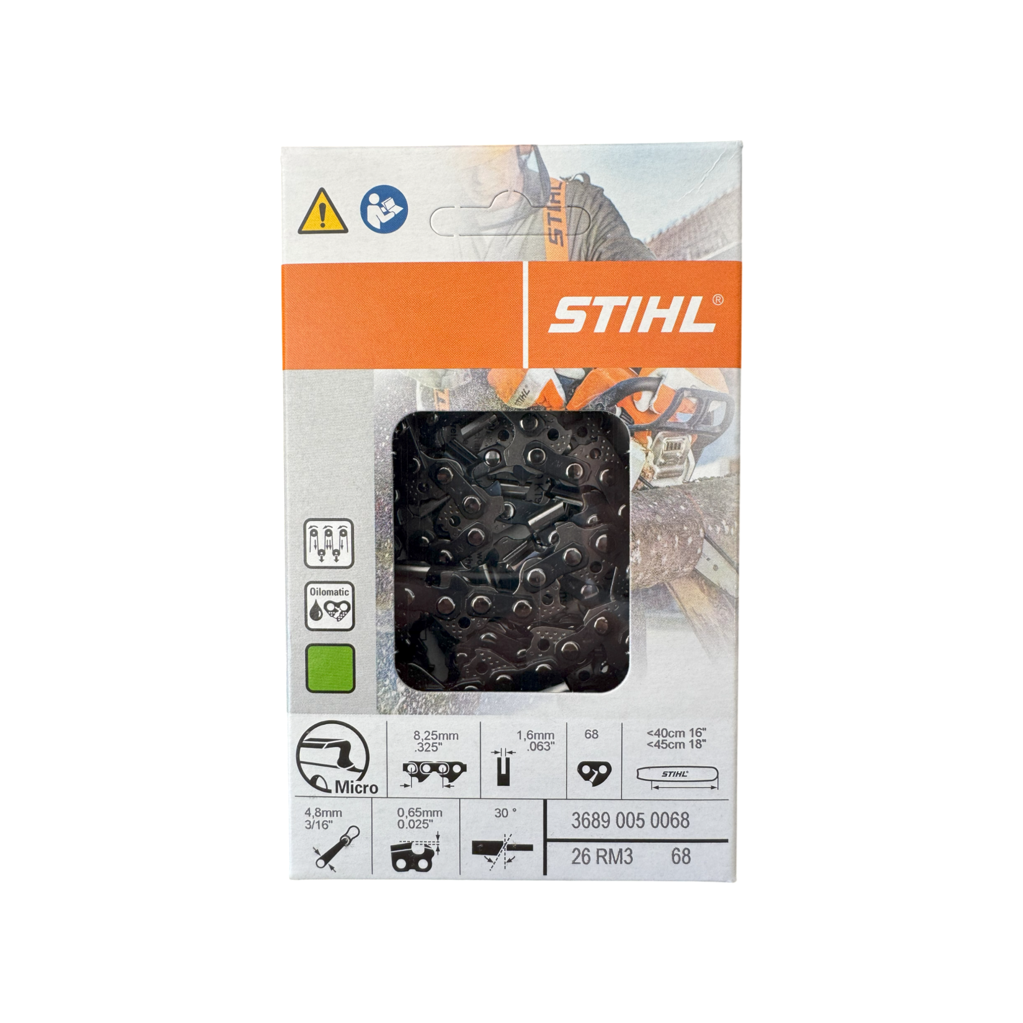STIHL 18 inch Chain 26 RM3 68 OEM – My Parts Store