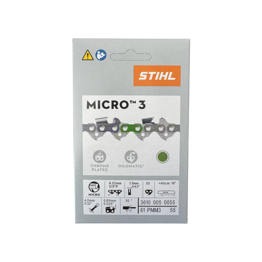 Stihl 16 inch Chain 61 PMM3 55 OEM