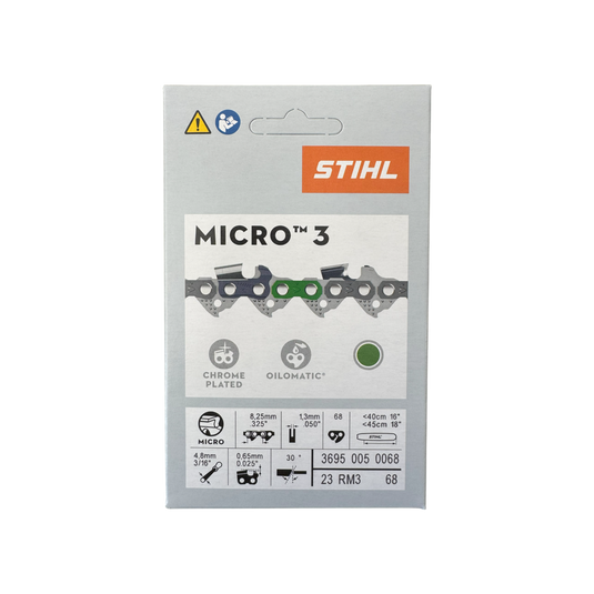 Stihl 18 inch Chain 23 RM3 68 OEM