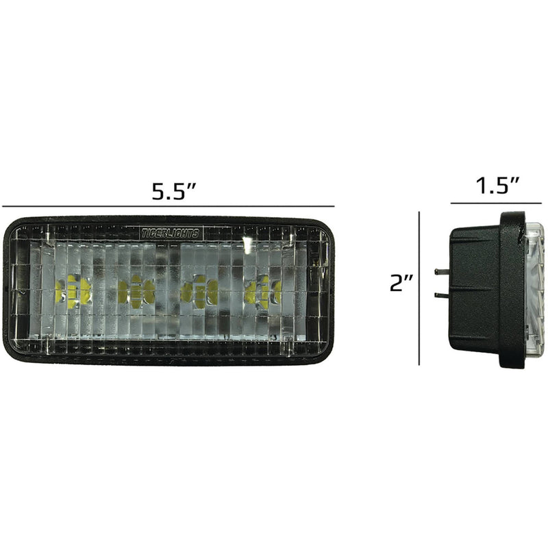Load image into Gallery viewer, LED Tractor Headlight Tiger Lights RE306510
