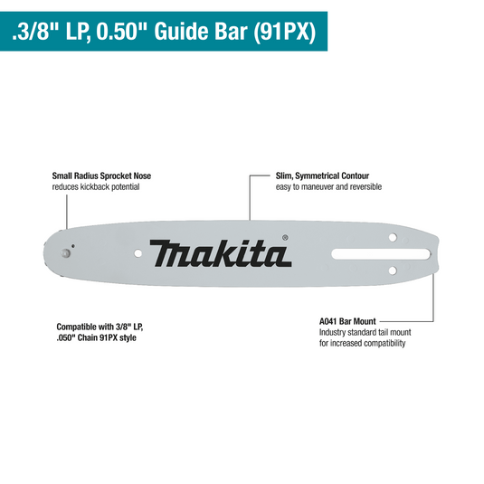 Makita 14 inch Chainsaw Bar E-00088