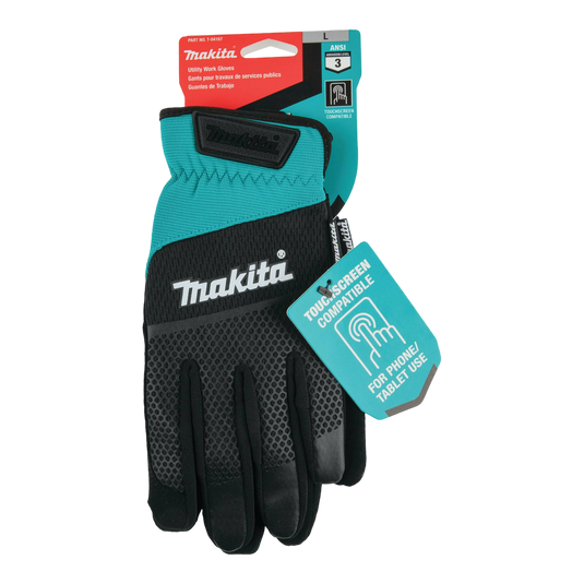 Makita T-04254 Advanced Impact Demolition Gloves (Large)