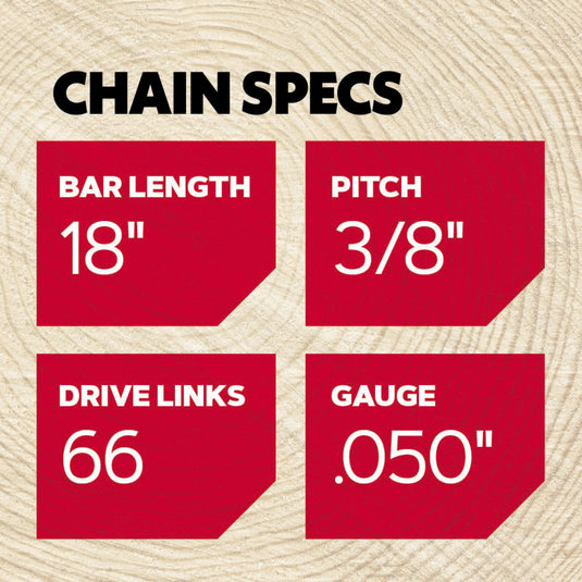 Oregon PowerCut Saw Chain 66 Drive Links 72EXL066G