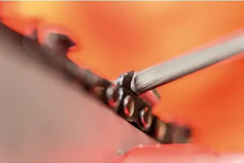 Load image into Gallery viewer, PFERD Chainsaw Files 5/32" 6-Pack Stens 700-551
