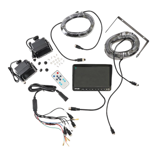 Quad Backup Camera Kit Stens 560-02000