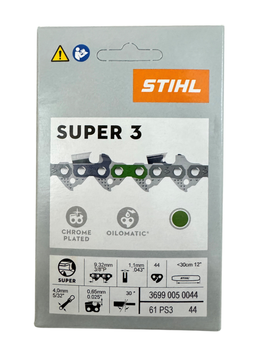 STIHL 12 Inch Chain 61 PS3 44 OEM 