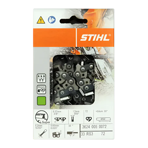 STIHL 20 Inch Chain 33 RS3 72 OEM