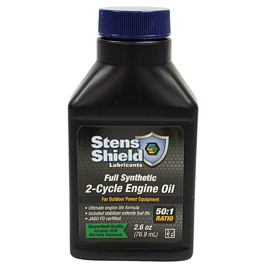 Stens Shield 2-Cycle Engine Oil 24 Pack 2.6oz Bottles
