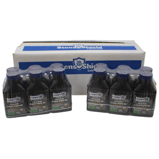 Stens Shield 2-Cycle Engine Oil 24 Pack 2.6oz Bottles